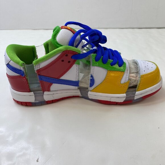 Nike Mens SB Dunk Low Sneakers Over OG QS Everything Shoes Ebayana Size 8 - Picture 4 of 13